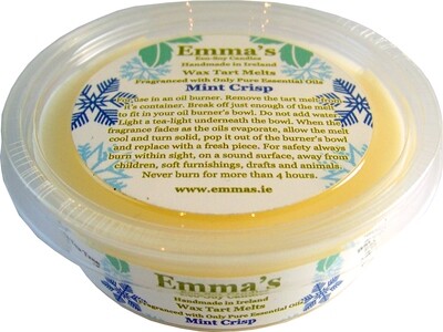 Mint Crisp Natural Wax Tart Melt.