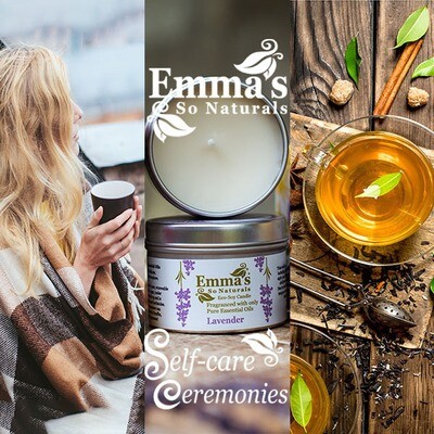 Self-care Ceremonies Gift-set 'Twilight Ritual' style with Lavender.