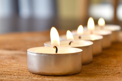 Tealight Candles - Alu Cup - 6 Pack.