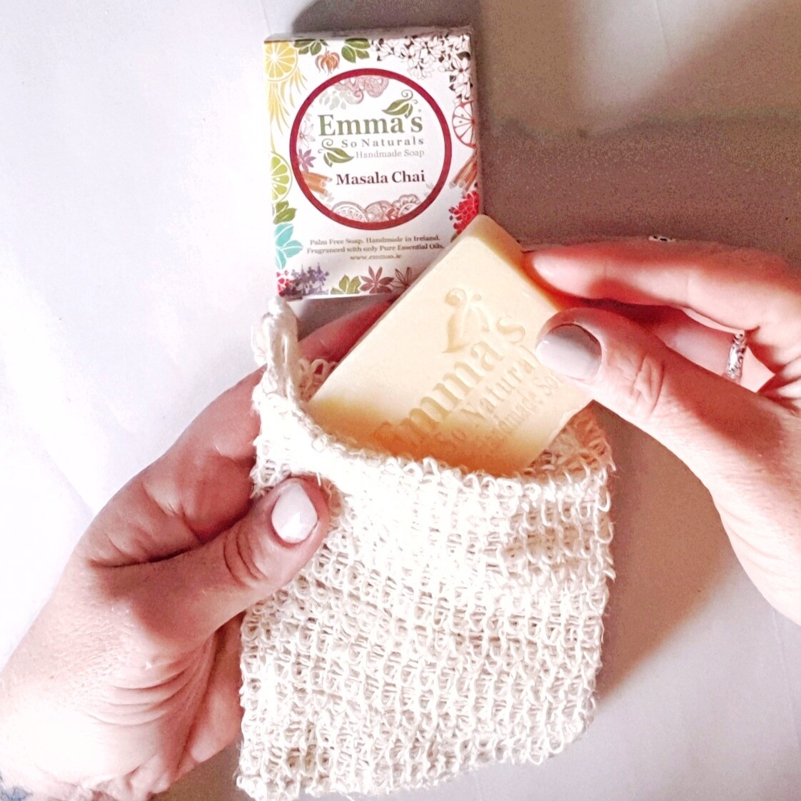Soap Pouch - Natural Sisal.