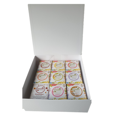 Natural Candle in Glass Tumbler. Set of 9. Includes 2 free candles!