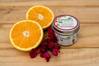 Harmony Blend Natural Candle in Tin.