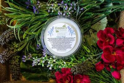 Clary Sage Natural Wax Tart Melt.
