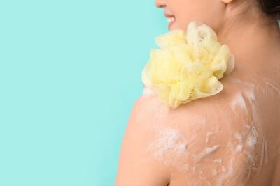 Shower Scrunchy Natural Rami.