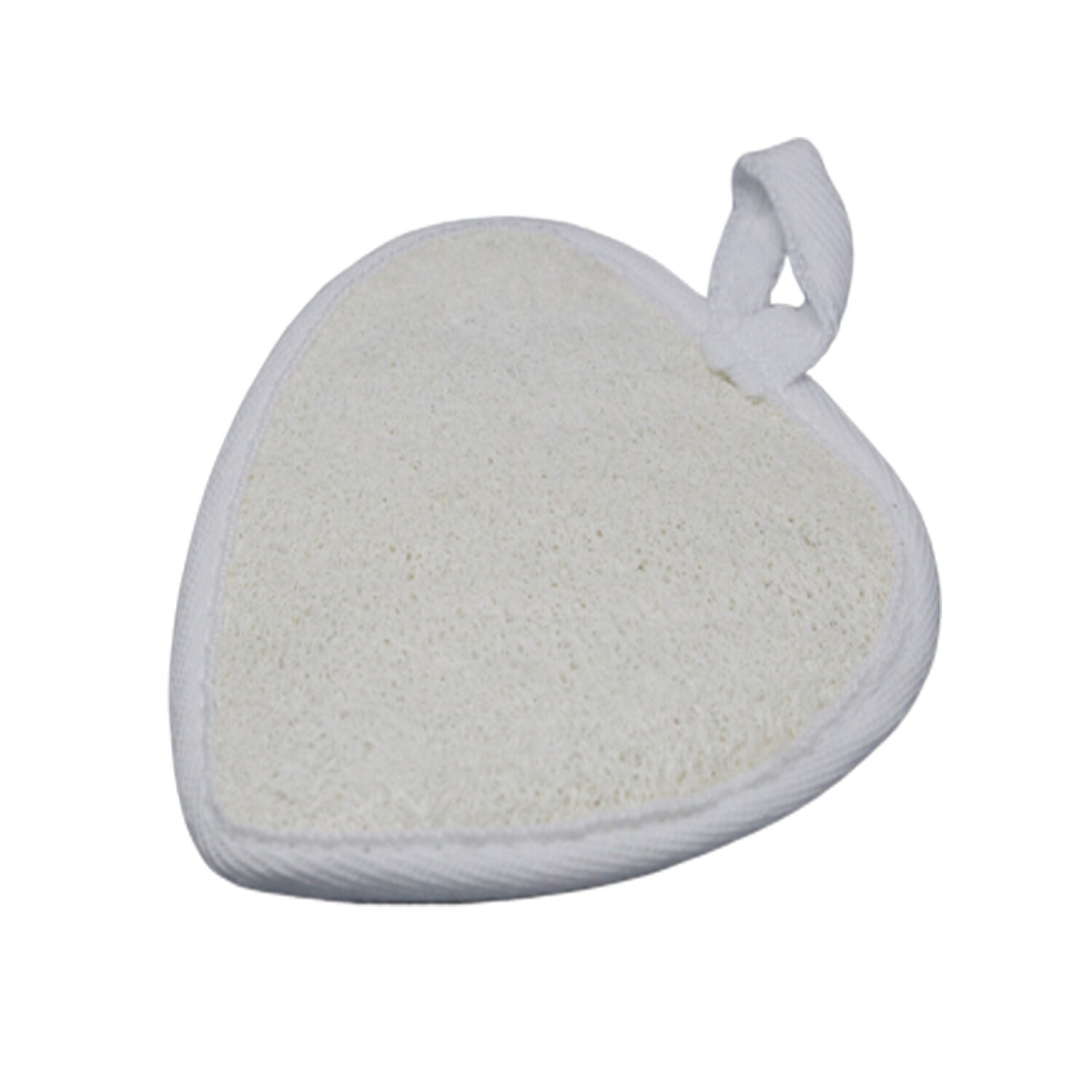 Natural Loofah Body Scrub Heart.