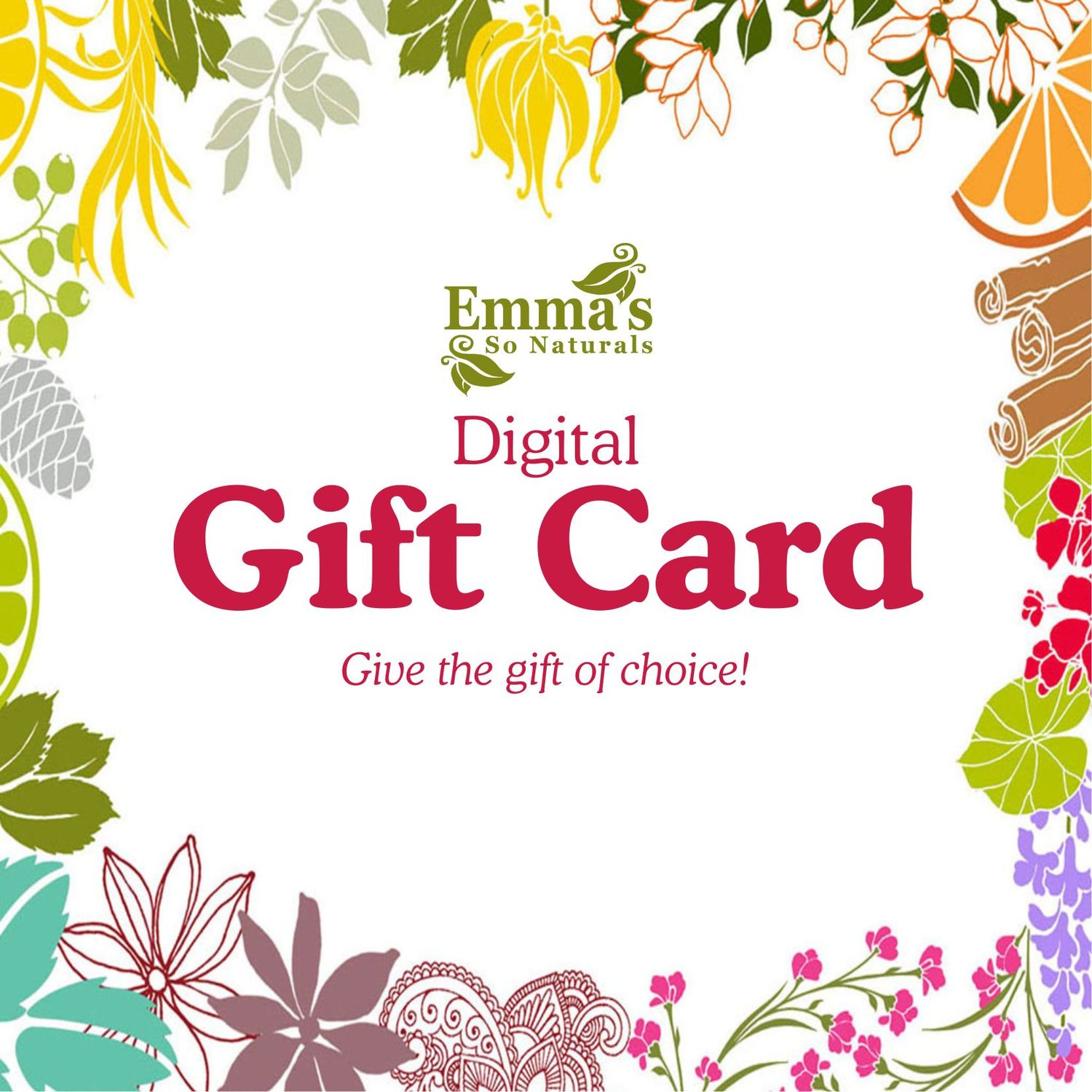 Emma's Digital Gift Card