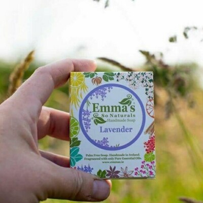 Lavender Handmade Natural Soap Bar. Clearance sale!