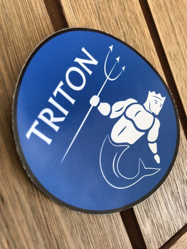 Autocollant Triton