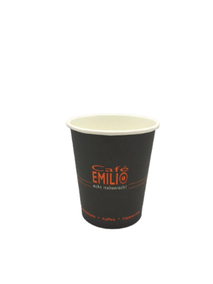 Café Emilio to go Becher 200 ml Füllmenge - 50 Stück