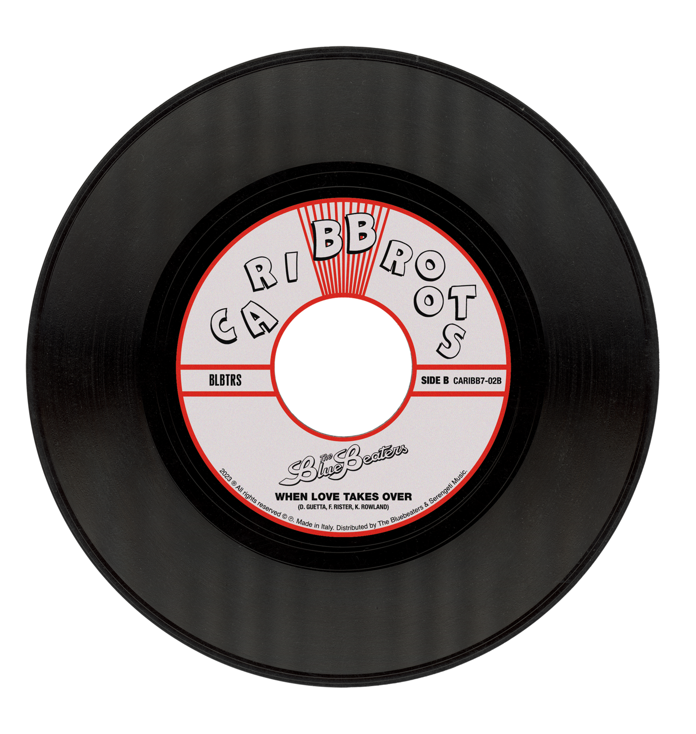 04 - THE BLUEBEATERS - NON SENTO PIU&#39;/WHEN LOVE TAKES OVER