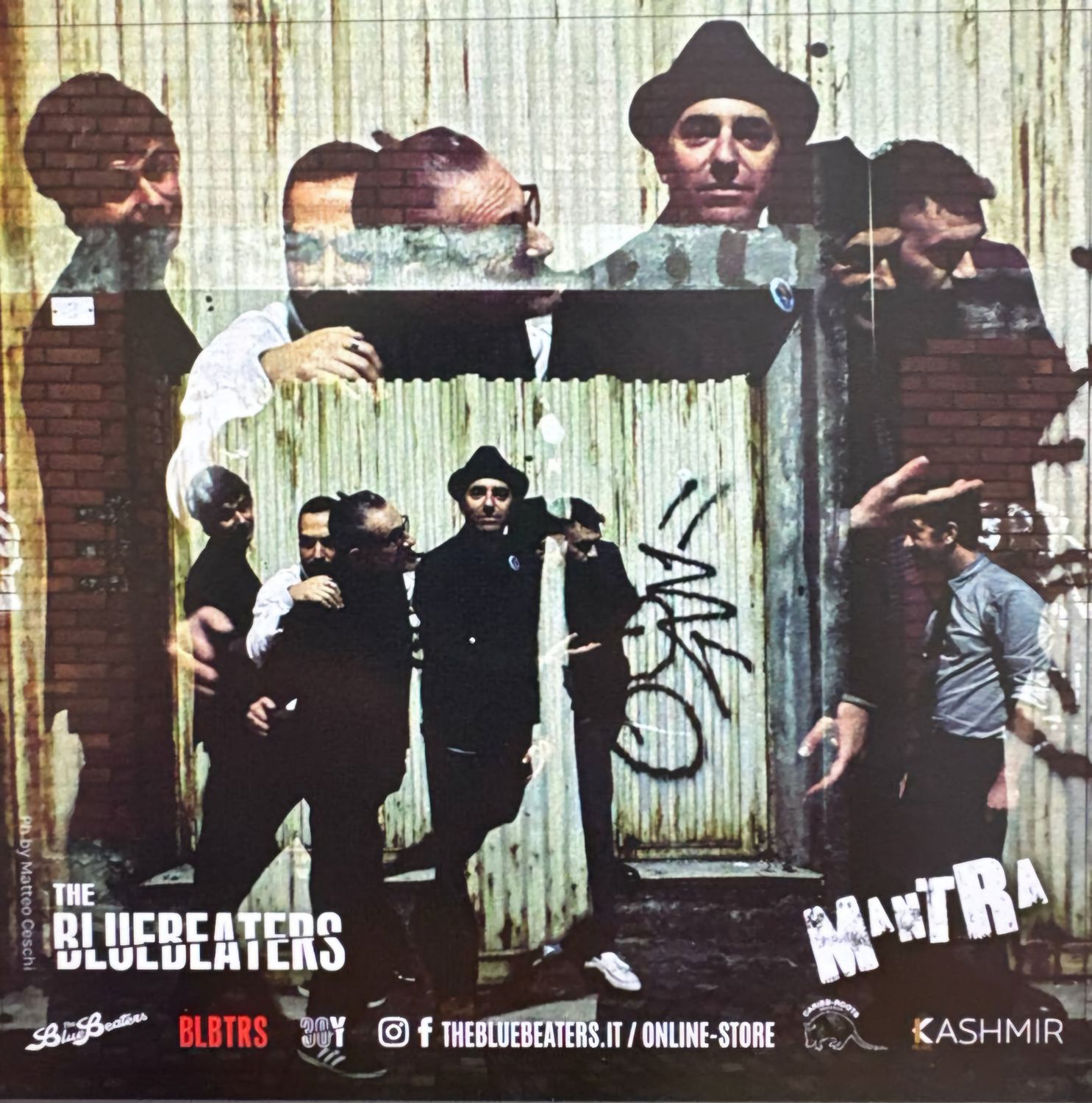 02 - The Bluebeaters - MANTRA [Side B: MYSTERIOUS DUB by EZRA] Vinyl 7&#39; (include a poster)