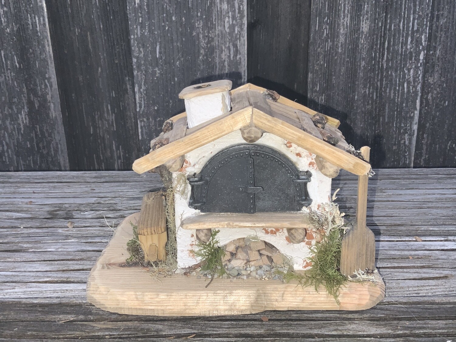 Backofen mit Raucheffekt 20 x 13 x 14 cm
