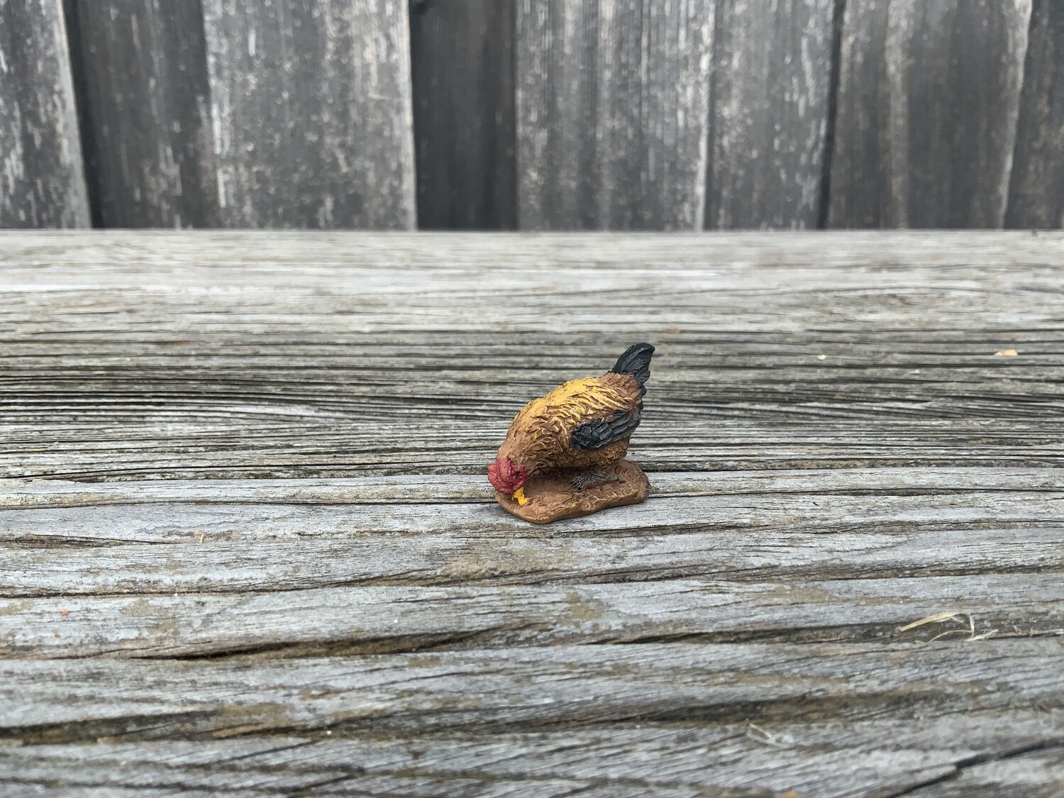 Huhn pickend