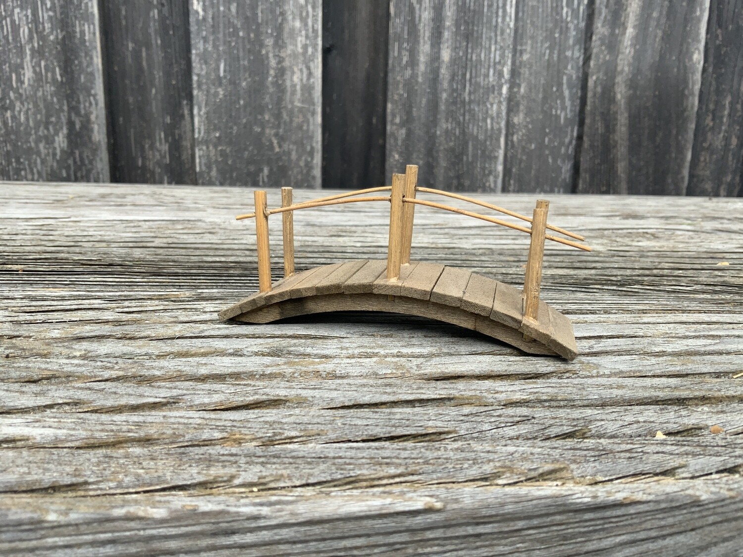 Holzbrücke 11,5 x 3,5 x 5,5 cm