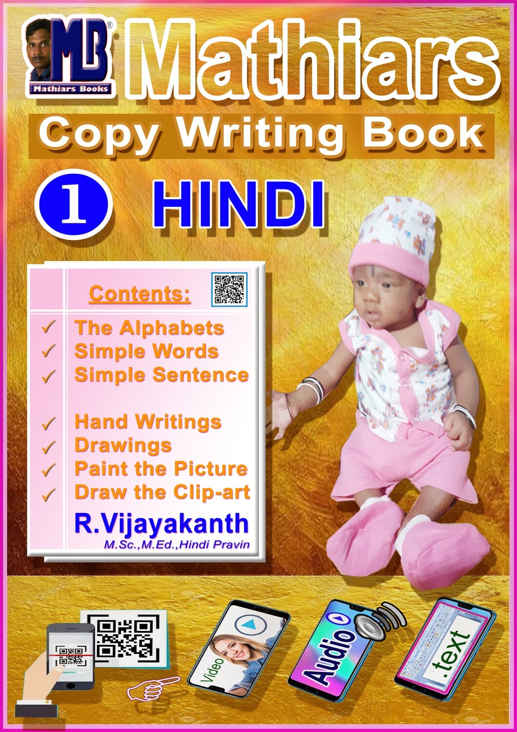 MATHIARS Hindi Copy Writing with QR Codes