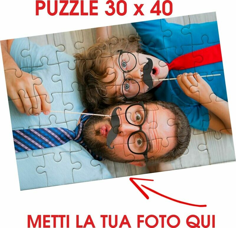 PUZZLE PAPA&#39; PERSONALIZZABILE