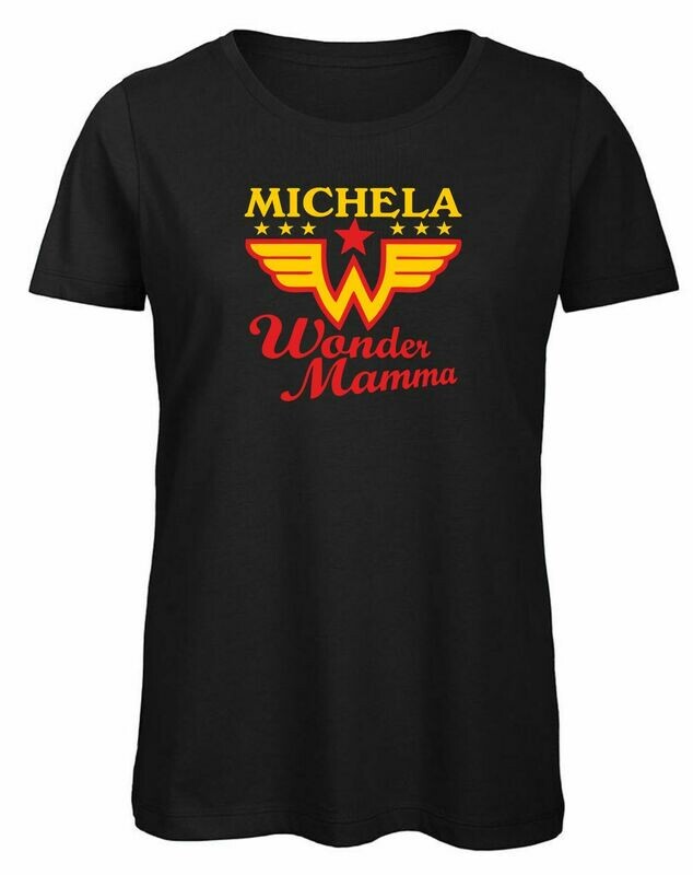 WONDER MAMMA CON POSSIBILITA' DI PERSONALIZZAZIONE