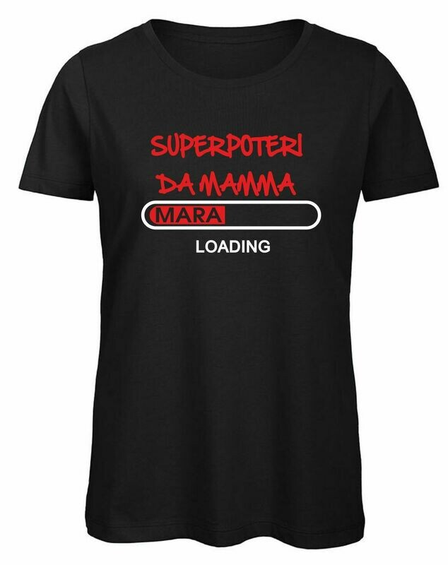 SUPER POTERI DA MAMMA CON POSSIBILITA' DI PERSONALIZZAZIONE