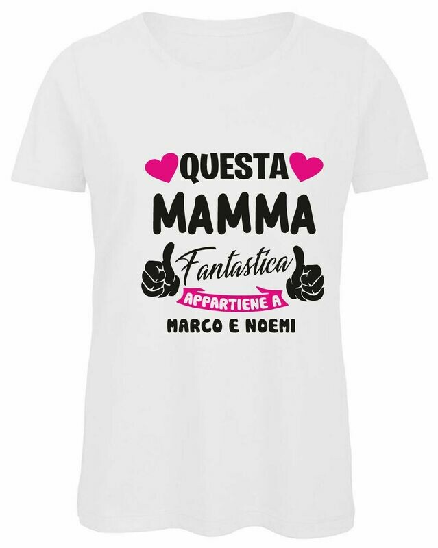 QUESTA MAMMA APPARTIENE A... DA PERSONALIZZARE