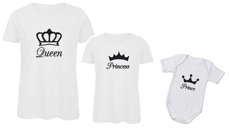 QUEEN, PRINCE, PRINCESS