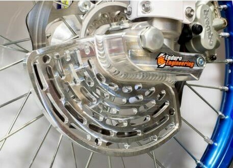 FRONT DISC GUARD SHERCO 2019-&gt;2025  FACTORY &amp; SC ONLY, KYB forks