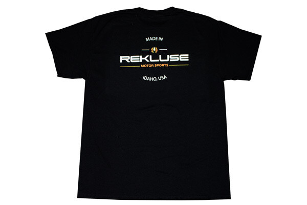 REKLUSE CLASSIC TEE BLACK