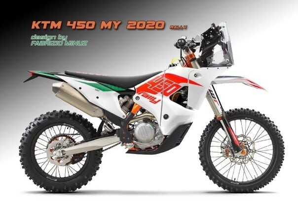 KTM EXC 450/500 RALLY REPLICA KIT 2020 -2023