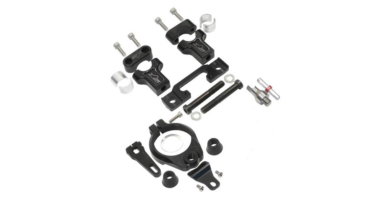 BETA 250-500RR 2010-2018  STEERING DAMPER MOUNT KIT WILL SUIT SCOTTS OR FASTWAYS DAMPERS,  STEERING DAMPER NOT INCLUDED