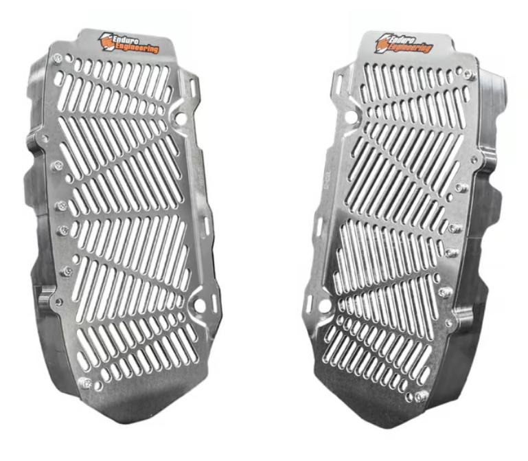 KTM-HQV Billet Radiator , 17-24 125-501EXC/FE/TE, 16-24, 125-450SX/FC/TC,, GAS GAS ALL 125-450 2021-24