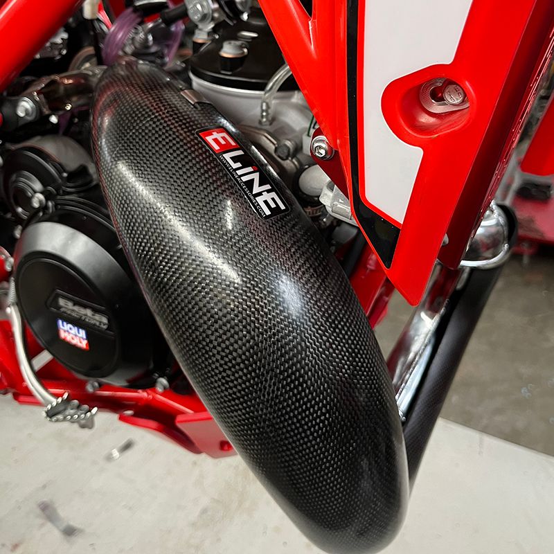 BETA 300 X-TRAINER 2015-2024 CARBON PIPE GUARD