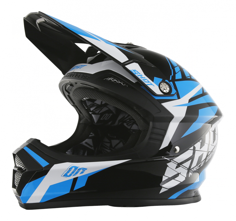 SHOT KIDS FURIOUS SQUAD HELMET BLUE
