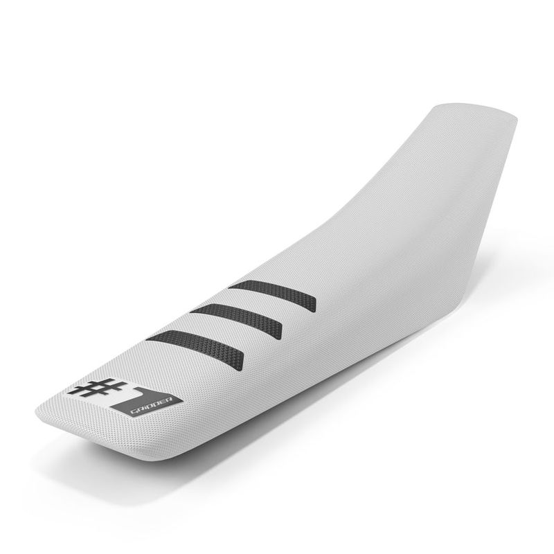 Light Rib Seat Cover  WHITE/BLACK  ( due end Sept)