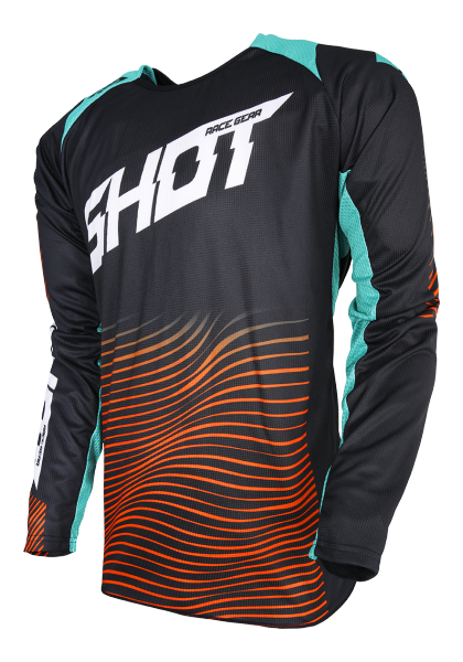 SHOT AEROLITE OPTICA JERSEY MINT/ORANGE