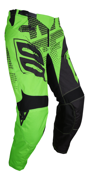 SHOT KIDS 18 VENOM PANT NEON GREEN