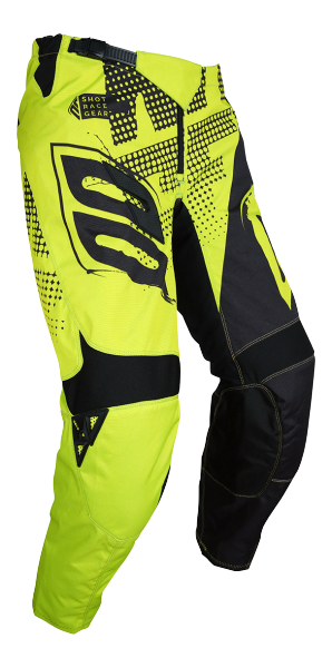 SHOT KIDS  VENOM PANT NEON YELLOW