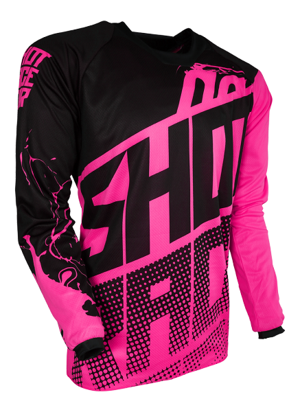 SHOT KIDS  VENOM JERSEY NEON PINK