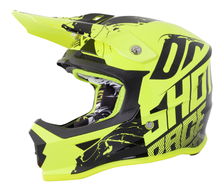 SHOT KIDS FURIOUS VENOM NEON YELLOW