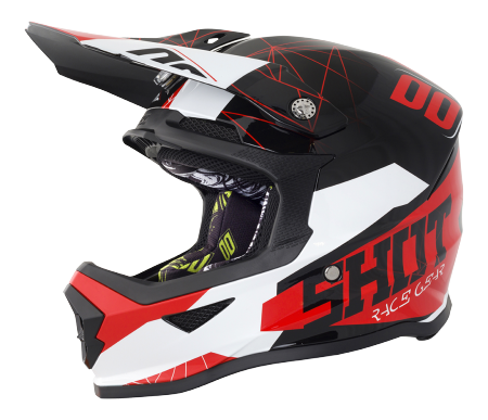 SHOT KIDS FURIOUS SPECTRE BLACK/RED