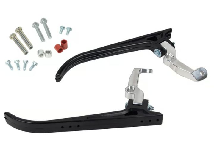 HUSQVARNA Aluminum Open Ended Moto Roost Deflector Mounting Kit ( Magura Cluthc &amp; Brembo Brake)
