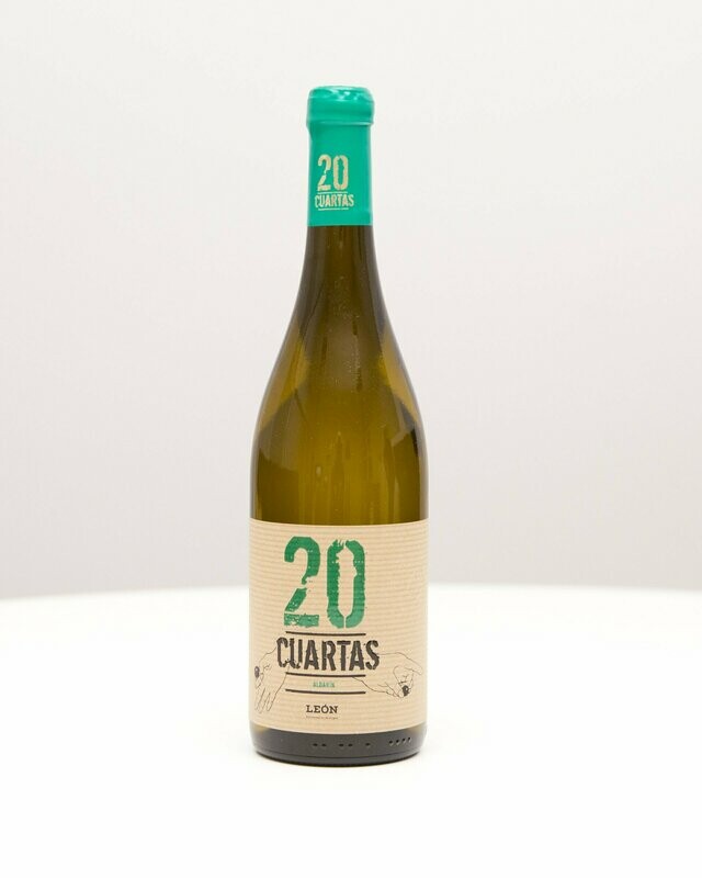 Blanco Albarín 20 Cuartas DO León 12bot