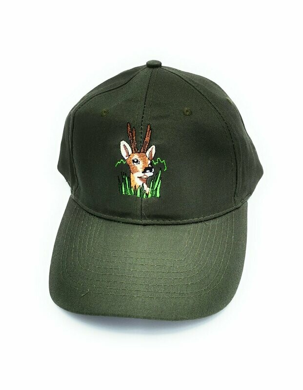 Gorra hombre verde Verney Carron ciervo