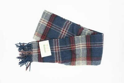 Bufanda Barbour azul unisex