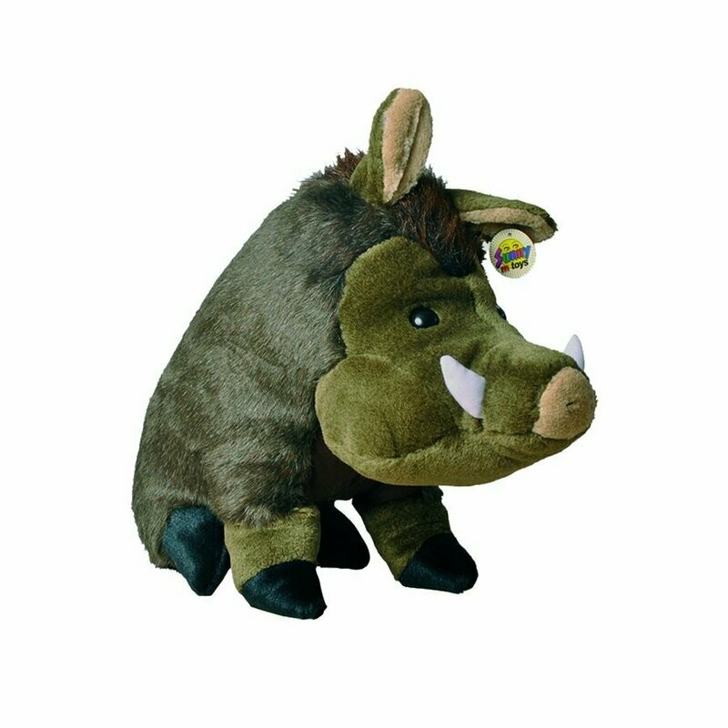 Peluche jabali sentado 55cm