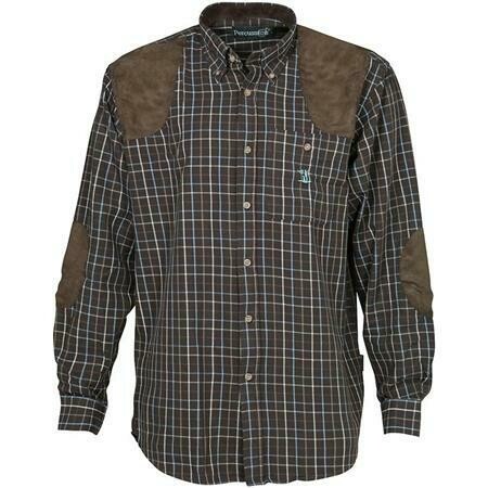 Camisa Percussion Sologne marron