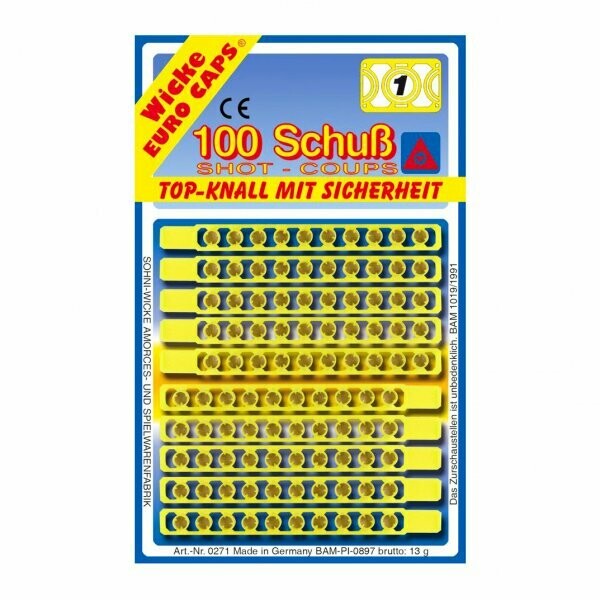 Blister 100 tiros juguetes