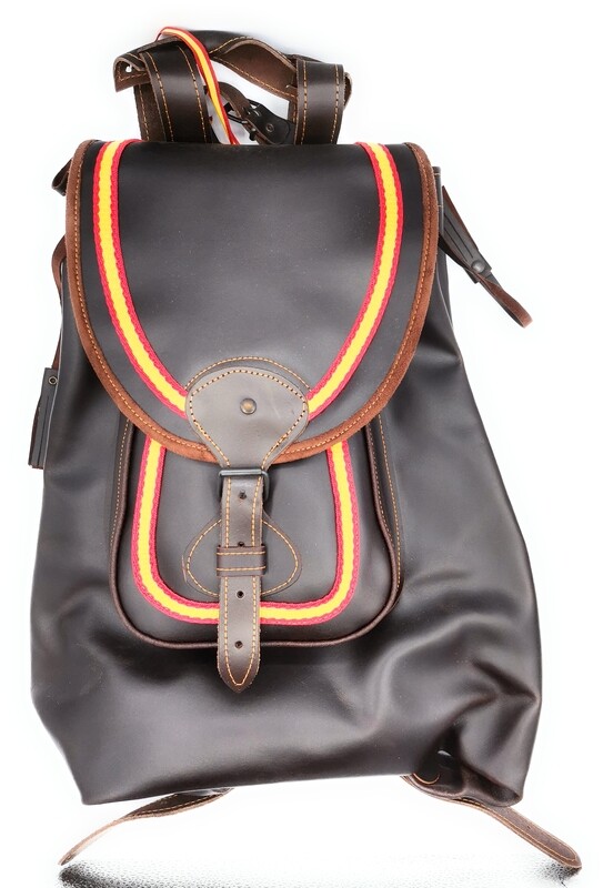 Morral piel bandera España