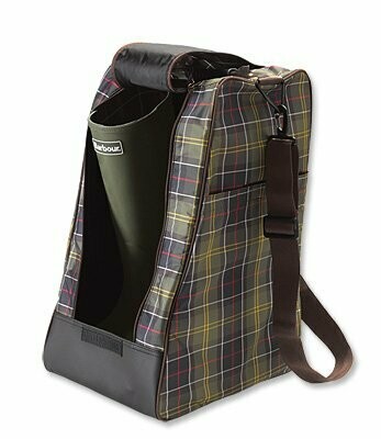 barbour tartan bolsa