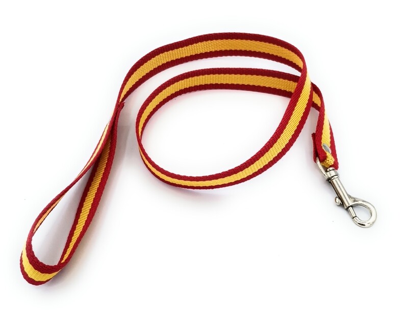 Correa para perros bandera de España