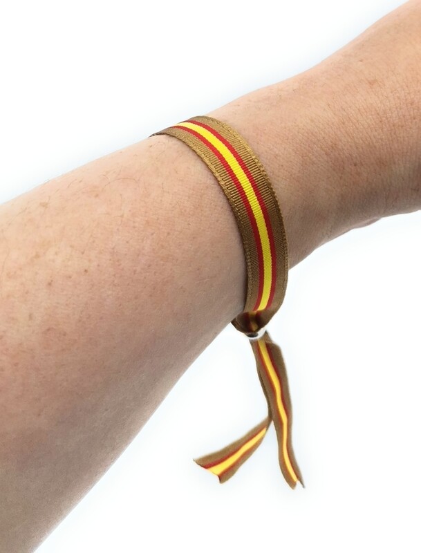 Pulsera España marrón