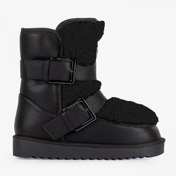 Bota D. Franklin Nordic Big Buckle Black